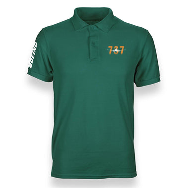 B737 DESIGNED POLO SHIRT THE AV8R